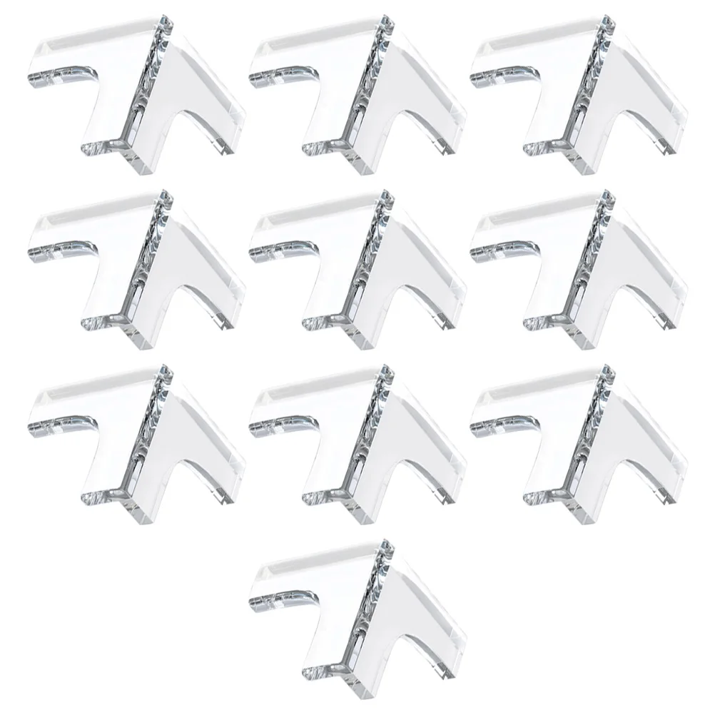 10 pcs Corner Protectors Anti-Collision Pvc For Table Tops Shelf Rebound Design Triangle Brace Flexible Durable
10 pcs Corner Protectors Anti-Collision Pvc For Table Tops Shelf Rebound Design Triangle Brace Flexible Durable