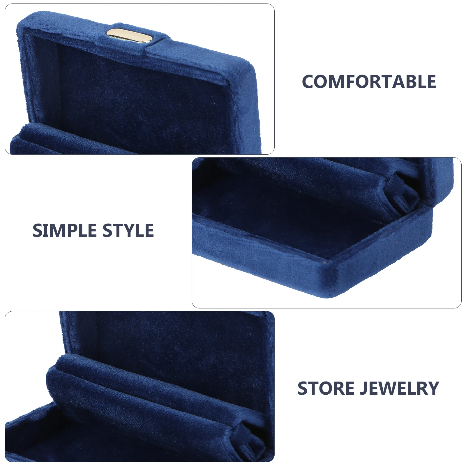 1pc Flannel Jewelry Storage Box Organizer Case For Rings Necklaces Earrings Bracelets Gift Packaging Display Holder
1pc Flannel Jewelry Storage Box Organizer Case For Rings Necklaces Earrings Bracelets Gift Packaging Display Holder