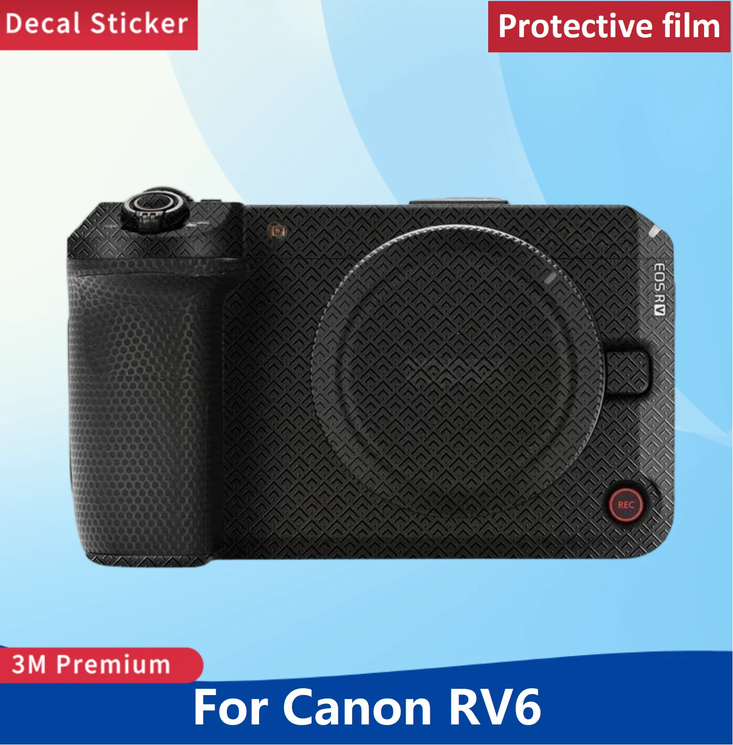 For Canon EOS RV6 Camera Sticker Protective Film Wear Resistant Proof Cover RV 6
For Canon EOS RV6 Camera Sticker Protective Film Wear Resistant Proof Cover RV 6