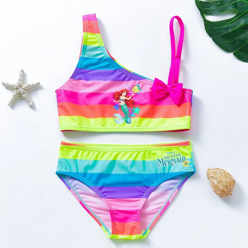 The Little Mermaid Girl Swimsuit Kid Summer Beachwear Bathing Suit with Bow Tankini Two-pieces Suit Clothing outfit Swim Bikini
The Little Mermaid Girl Swimsuit Kid Summer Beachwear Bathing Suit with Bow Tankini Two-pieces Suit Clothing outfit Swim Bikini