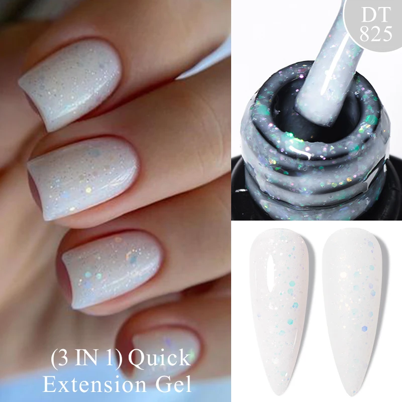 MEET ACROSS 7ml Milk White Quick Extension Gel Nail Polish Colorful Foils Glitter Finger Extend Nail Art Gel Varnish For Nails
MEET ACROSS 7ml Milk White Quick Extension Gel Nail Polish Colorful Foils Glitter Finger Extend Nail Art Gel Varnish For Nails