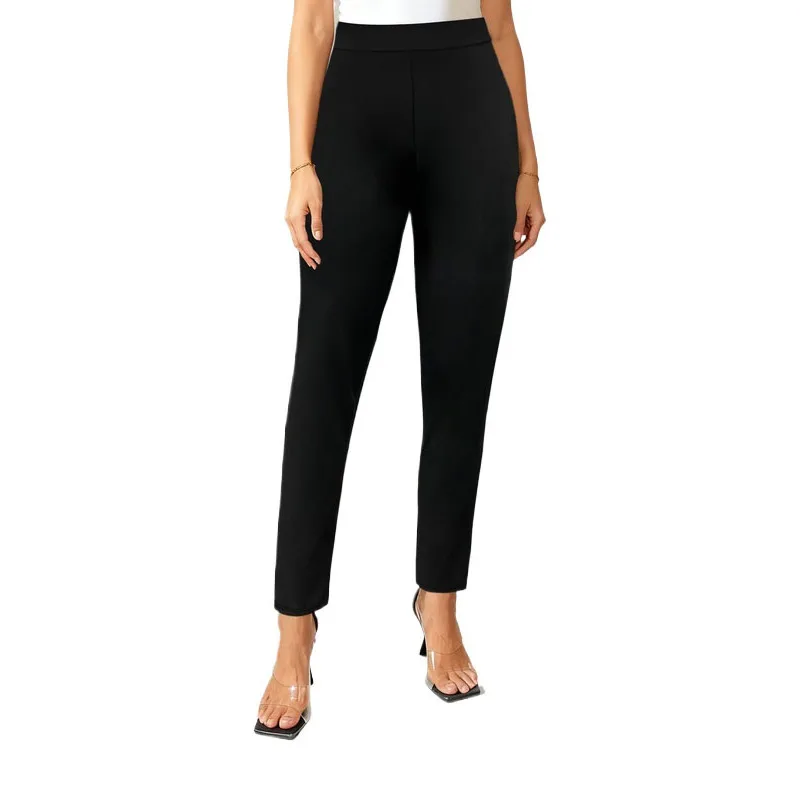 2026 Women’s Plus Size Black Stretchy Slim Pants All Match Style
2026 Women’s Plus Size Black Stretchy Slim Pants All Match Style