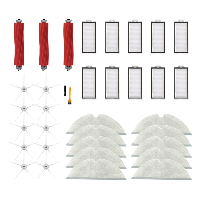 Main Brush Side Brush Filter Mop Cloth For Xiaomi Roborock Q7 Max,Q7 Max+,Q7 Plus,T8 Robot Vacuum Cleaner Spare Parts
Main Brush Side Brush Filter Mop Cloth For Xiaomi Roborock Q7 Max,Q7 Max+,Q7 Plus,T8 Robot Vacuum Cleaner Spare Parts