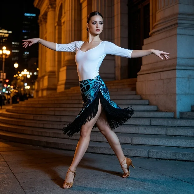 Latin Tassel One-piece Skirt for Adult Women, Dance Hip Scarf, Perfect for Professional Practice Performance, Dance Skirt
Latin Tassel One-piece Skirt for Adult Women, Dance Hip Scarf, Perfect for Professional Practice Performance, Dance Skirt
