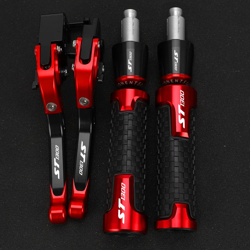 CNC Adjustable Brake Clutch Levers Handlebar Handle Grips Ends For Honda ST 1300 ST1300 2008-2012 2011 2010 2009 Accessories
CNC Adjustable Brake Clutch Levers Handlebar Handle Grips Ends For Honda ST 1300 ST1300 2008-2012 2011 2010 2009 Accessories