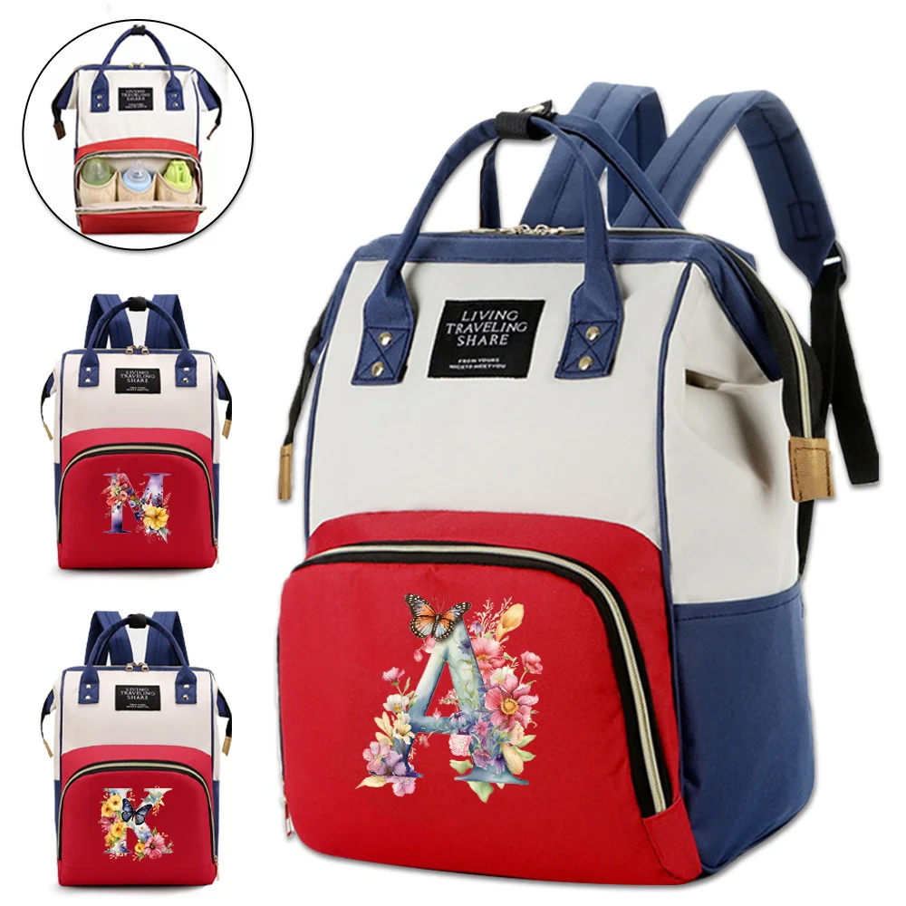 Maternity Backpack Portable Mother and Infant Bag Multi-Pocket Infant Stuff Milk Bottle Storage Pouch Butterfly Letter Series
Maternity Backpack Portable Mother and Infant Bag Multi-Pocket Infant Stuff Milk Bottle Storage Pouch Butterfly Letter Series