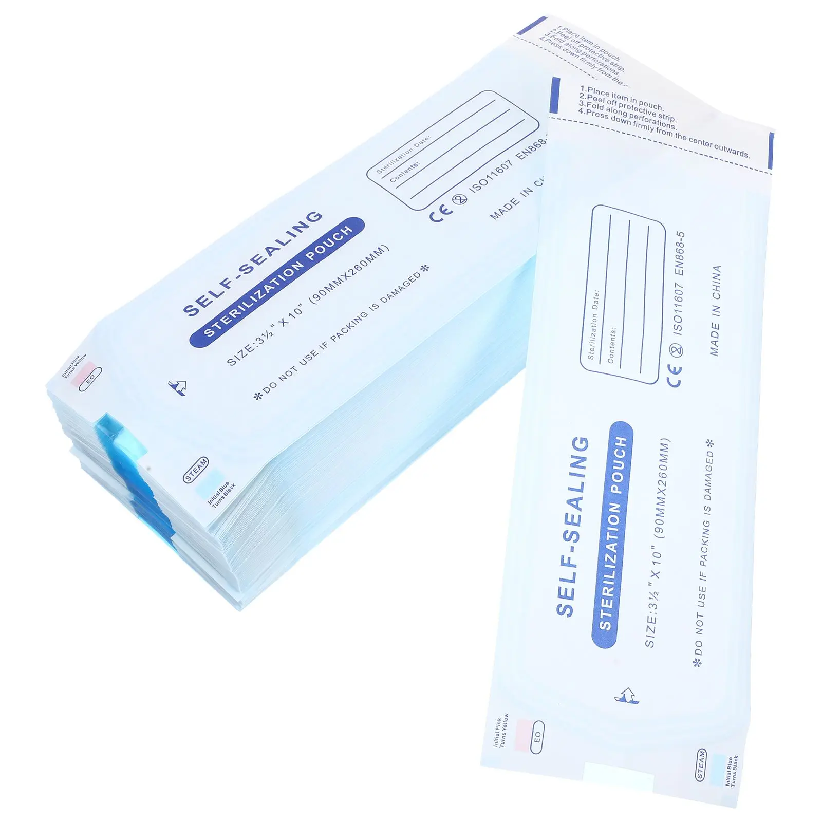200 Pcs Self-adhesive Disinfection Bag Dentistry Supplies Seal Bags Sealing Tool Toolbox
200 Pcs Self-adhesive Disinfection Bag Dentistry Supplies Seal Bags Sealing Tool Toolbox