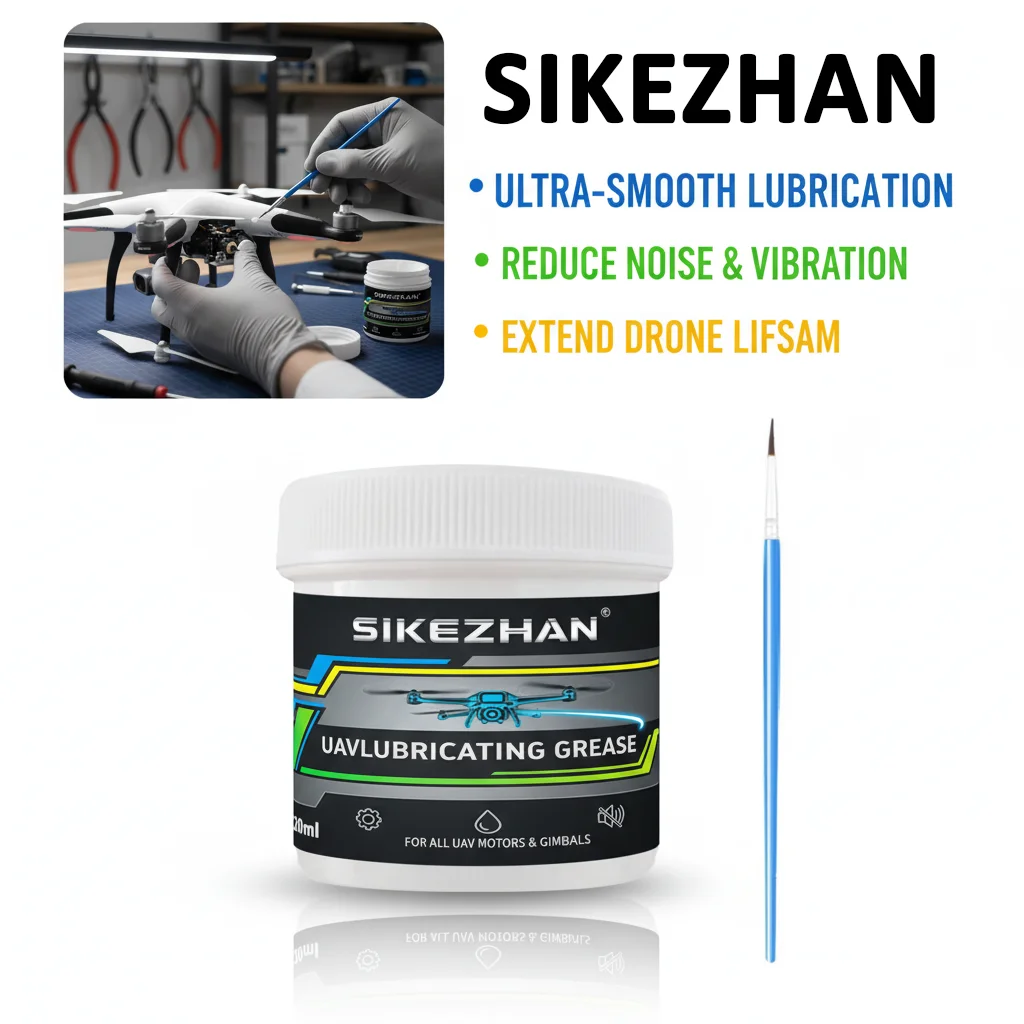 Комплект смазки для дронов с щеткой, прецизионная смазка для карданного подвеса/подшипников/шестерен, плавная работа, шумоподавление, защита от износа
Комплект смазки для дронов с щеткой, прецизионная смазка для карданного подвеса/подшипников/шестерен, плавная работа, шумоподавление, защита от износа