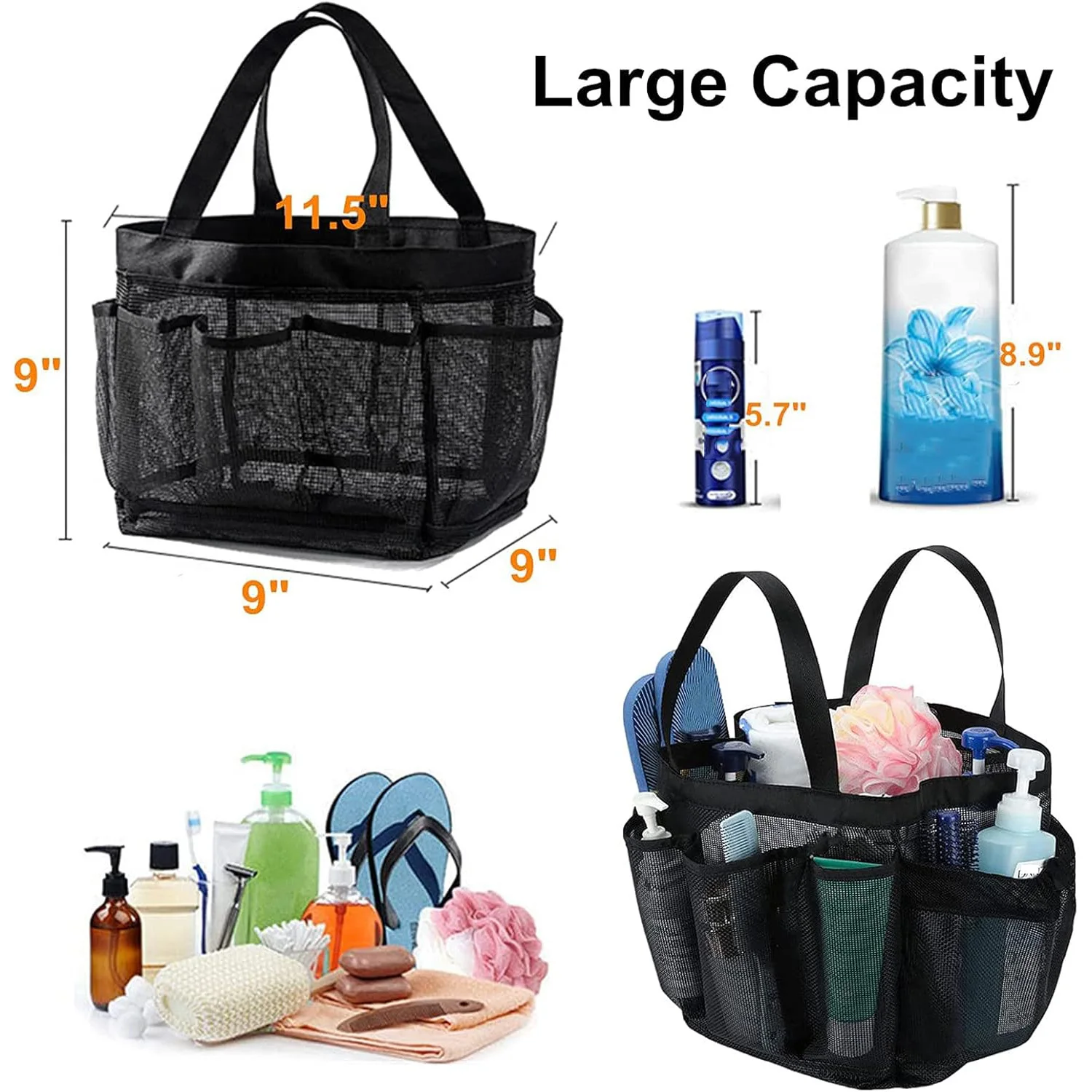 Transparent Mesh Shower Caddy Travel Portable Cosmetic Towel Toiletry Handbag Storage Organizer Beach Bathroom Shower Accessory
Transparent Mesh Shower Caddy Travel Portable Cosmetic Towel Toiletry Handbag Storage Organizer Beach Bathroom Shower Accessory