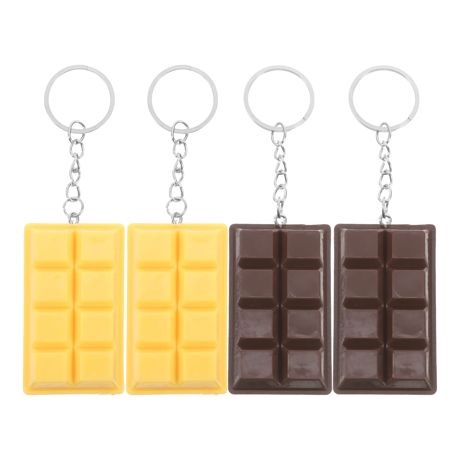 4 Pcs Chocolate Keychain Baby Shower Favor Decorate Chains for Kids Pvc Adopt Party Child
4 Pcs Chocolate Keychain Baby Shower Favor Decorate Chains for Kids Pvc Adopt Party Child