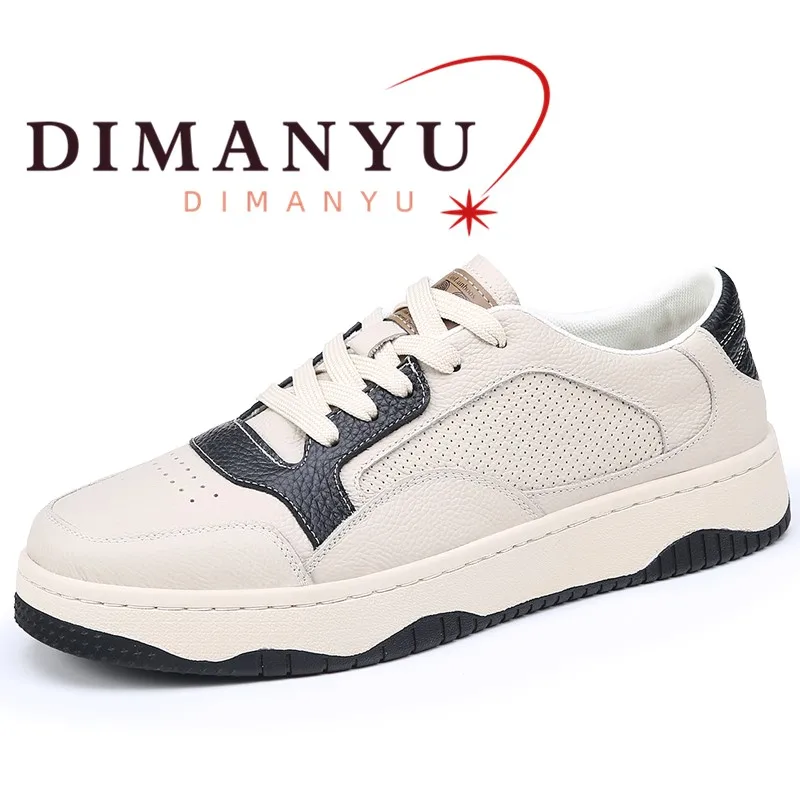 DIMANYU Men's Sneakers Shoes 2026 New Genuine Leather Casual Shoes Men Platform Lace-up Summer Sneakers Men
DIMANYU Men's Sneakers Shoes 2026 New Genuine Leather Casual Shoes Men Platform Lace-up Summer Sneakers Men