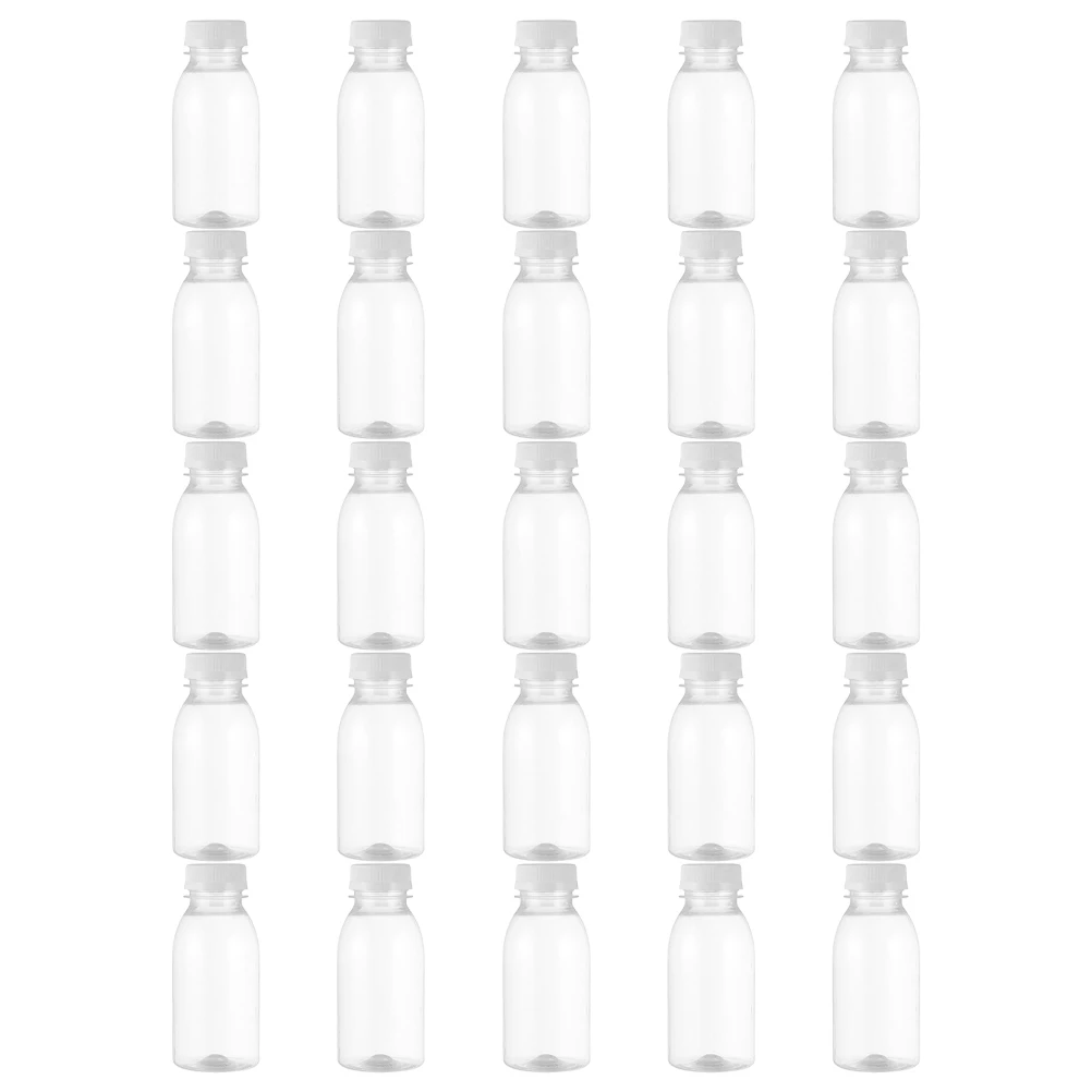 25Pcs Outdoor Camping Juice Bottles Clear Reusable Plastic Milk Drink Containers Leakproof Portable Beverage Storage
25Pcs Outdoor Camping Juice Bottles Clear Reusable Plastic Milk Drink Containers Leakproof Portable Beverage Storage