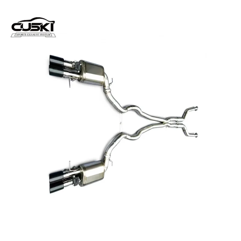 Выхлоп Catback для BMW M6 E63 E64 5.0 2006-2010 Высокопроизводительный интеллектуальный клапан Cat Back Выхлопные трубы Система управления выходной мощностью
Выхлоп Catback для BMW M6 E63 E64 5.0 2006-2010 Высокопроизводительный интеллектуальный клапан Cat Back Выхлопные трубы Система управления выходной мощностью