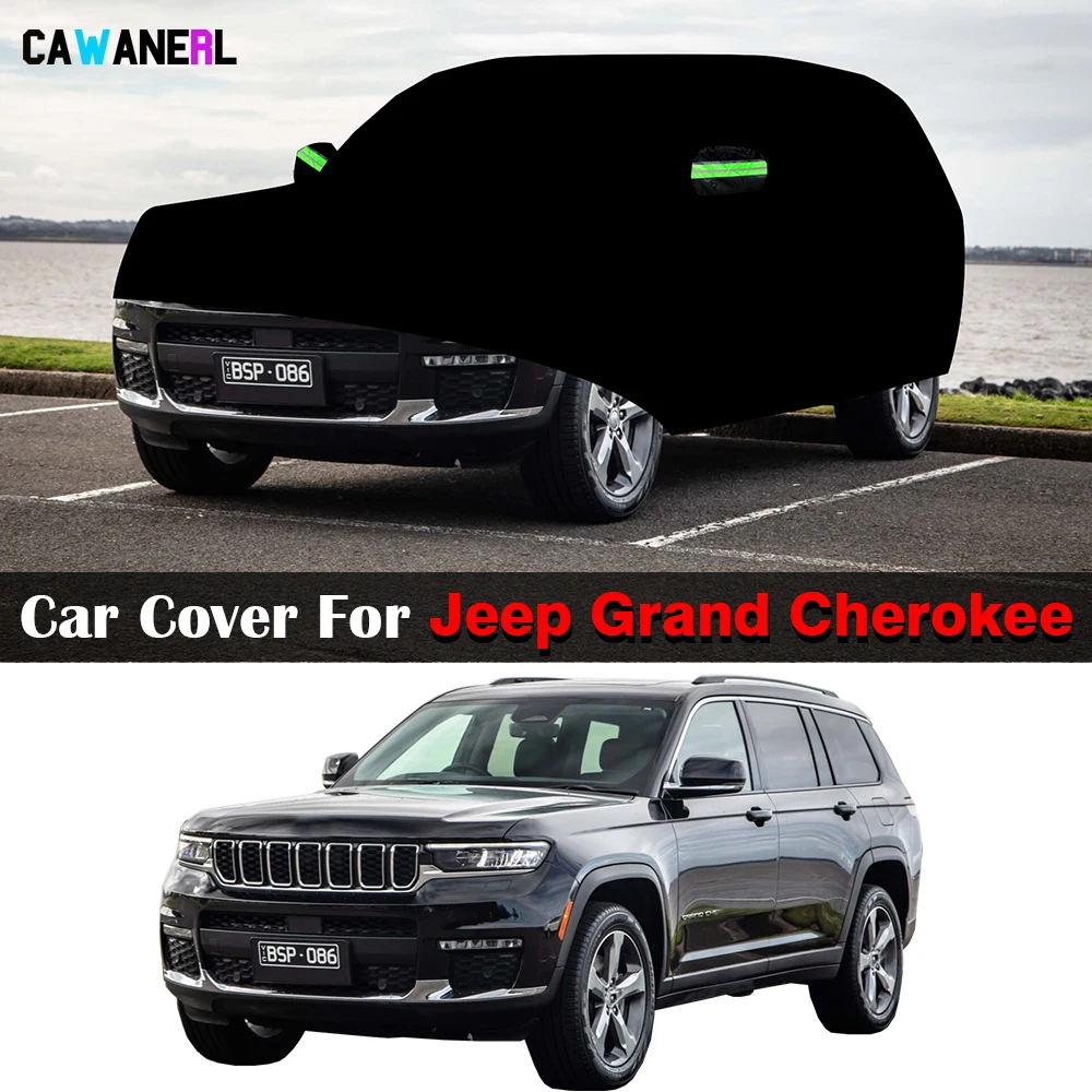Black Car Cover SUV Sun Snow Rain Scratch Prevent Cover For Jeep Grand Cherokee 1993-2027
Black Car Cover SUV Sun Snow Rain Scratch Prevent Cover For Jeep Grand Cherokee 1993-2027