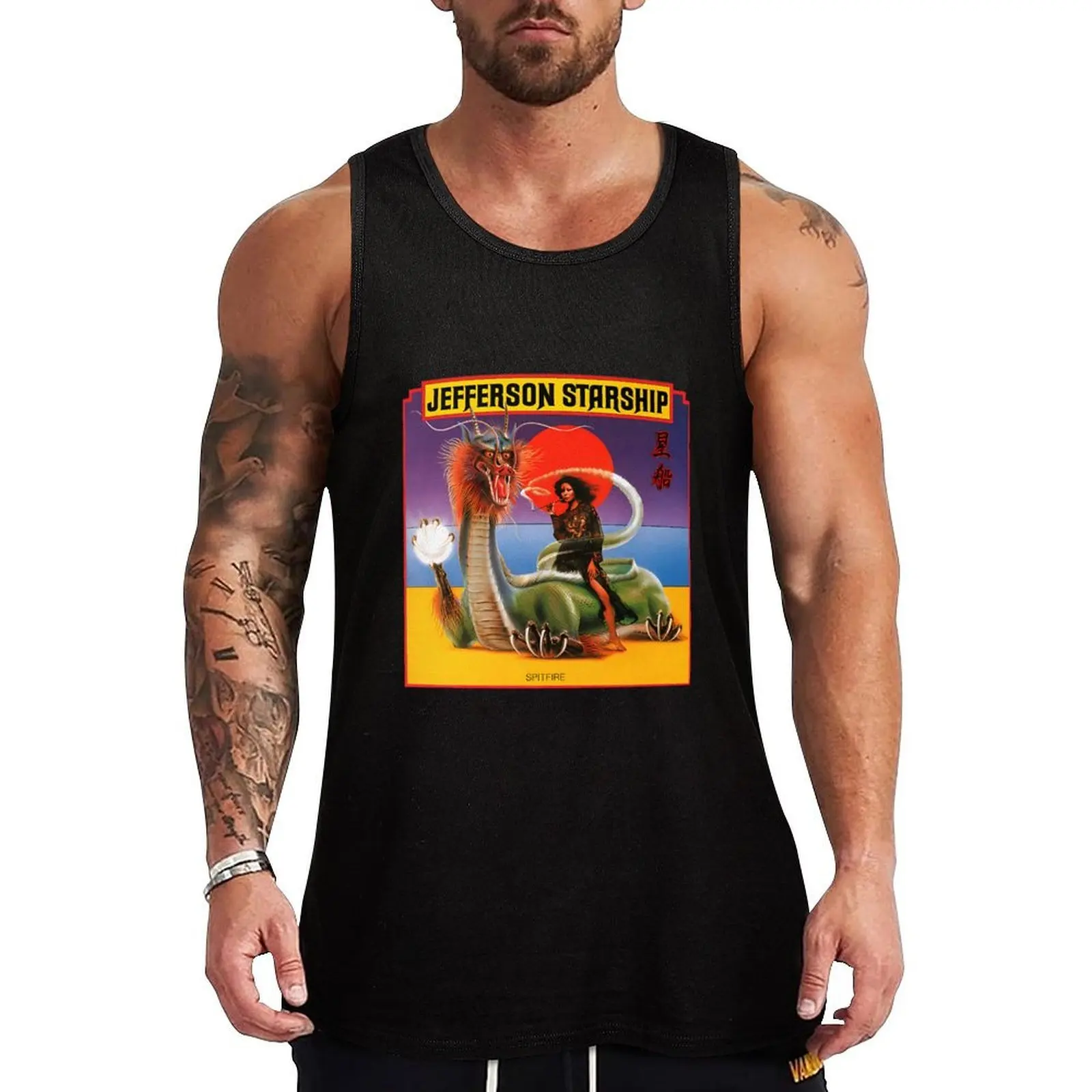 Jefferson Starship: Spitfire Tank Top Trendy Print Tank Top Fashion Graphic Sleeveless Top
Jefferson Starship: Spitfire Tank Top Trendy Print Tank Top Fashion Graphic Sleeveless Top