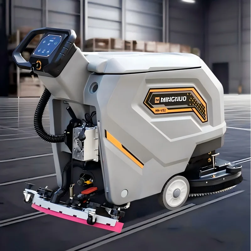 Hand Push Electric Commercial Floor Scrubber 500mm Brush Width Plastic Construction 24V Workshop Floor Cleaning Machine
Hand Push Electric Commercial Floor Scrubber 500mm Brush Width Plastic Construction 24V Workshop Floor Cleaning Machine