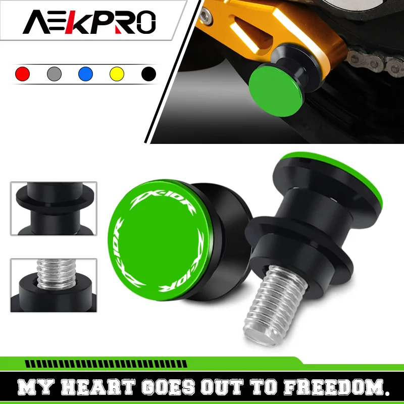 NEW M8 Bolts zx-25r zx-6r zx-10r Motorcycle Accessories 8mm Swingarm Spools Sliders Stand Screws For ZX-6R ZX636 ZX-10R ZX-25R
NEW M8 Bolts zx-25r zx-6r zx-10r Motorcycle Accessories 8mm Swingarm Spools Sliders Stand Screws For ZX-6R ZX636 ZX-10R ZX-25R