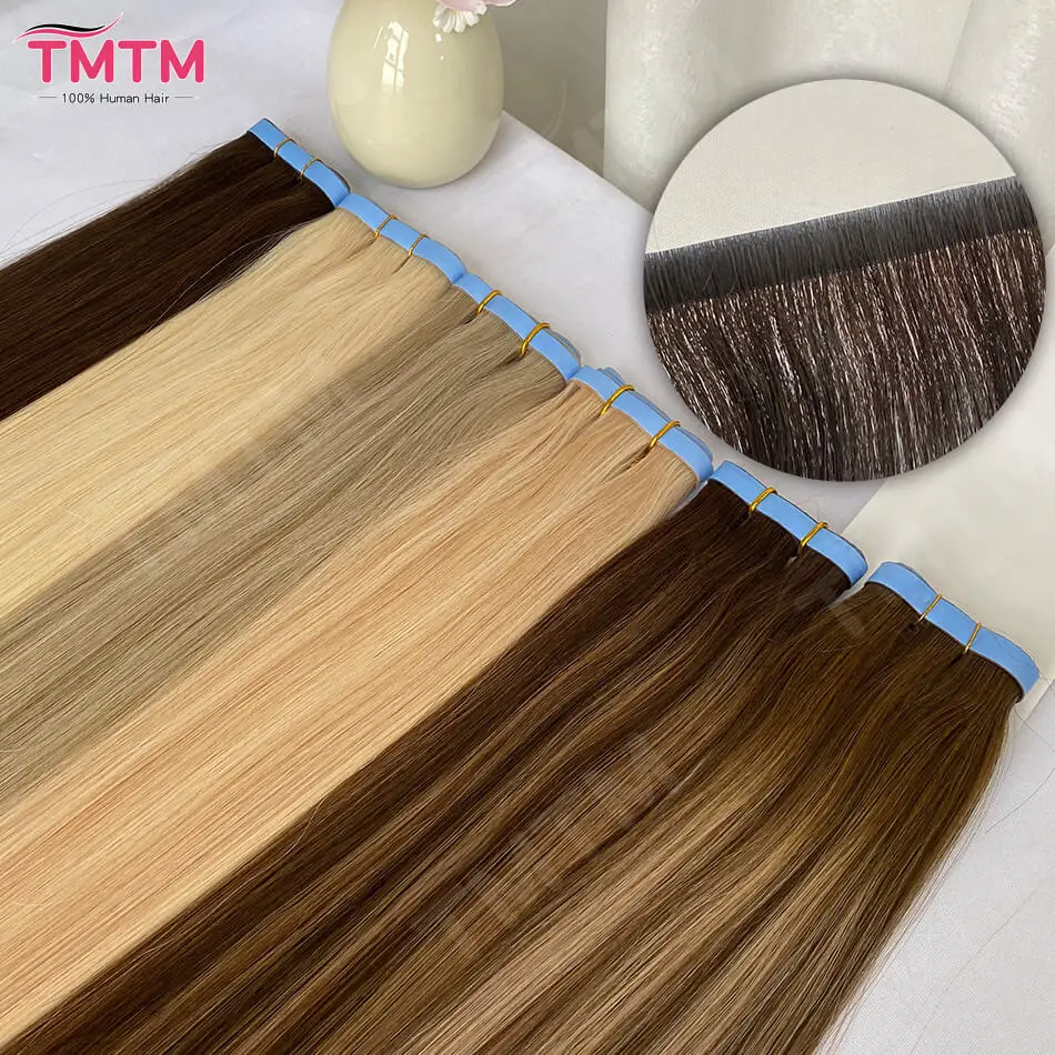 50g/pcs Straight Seamless Weft Tape In Hair Extension 80cm Width Invisible Tape In Weft Human Hair Extensions 100% Human Hair
50g/pcs Straight Seamless Weft Tape In Hair Extension 80cm Width Invisible Tape In Weft Human Hair Extensions 100% Human Hair