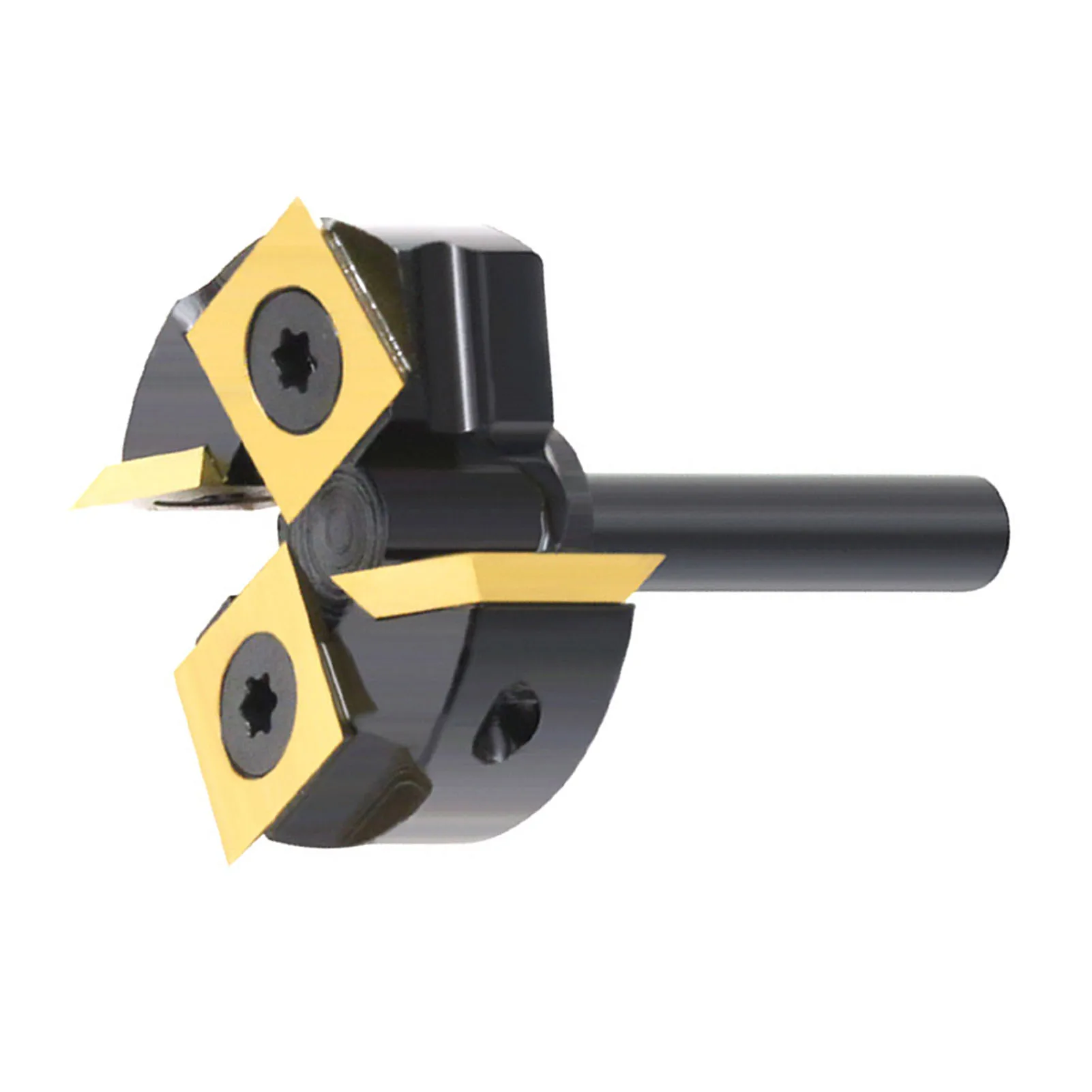 Универсальная фреза для выравнивания, 4 канавки, легированная сталь с титановым покрытием, сменные лезвия, фреза для поверхности спойлера для деревообработки
Универсальная фреза для выравнивания, 4 канавки, легированная сталь с титановым покрытием, сменные лезвия, фреза для поверхности спойлера для деревообработки