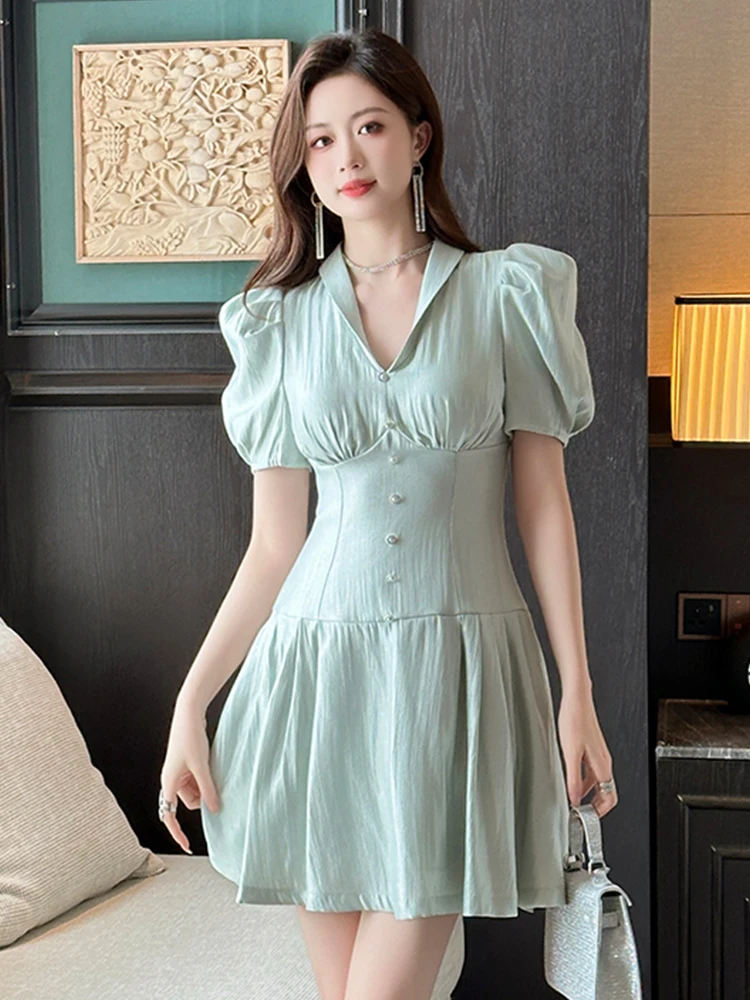 Elegant Cute Princess Dress Women Lovely Gorgeous Bubble Sleeve Corset Short Ball Gown Party Prom Vestidos Fiesta Date Clothes
Elegant Cute Princess Dress Women Lovely Gorgeous Bubble Sleeve Corset Short Ball Gown Party Prom Vestidos Fiesta Date Clothes