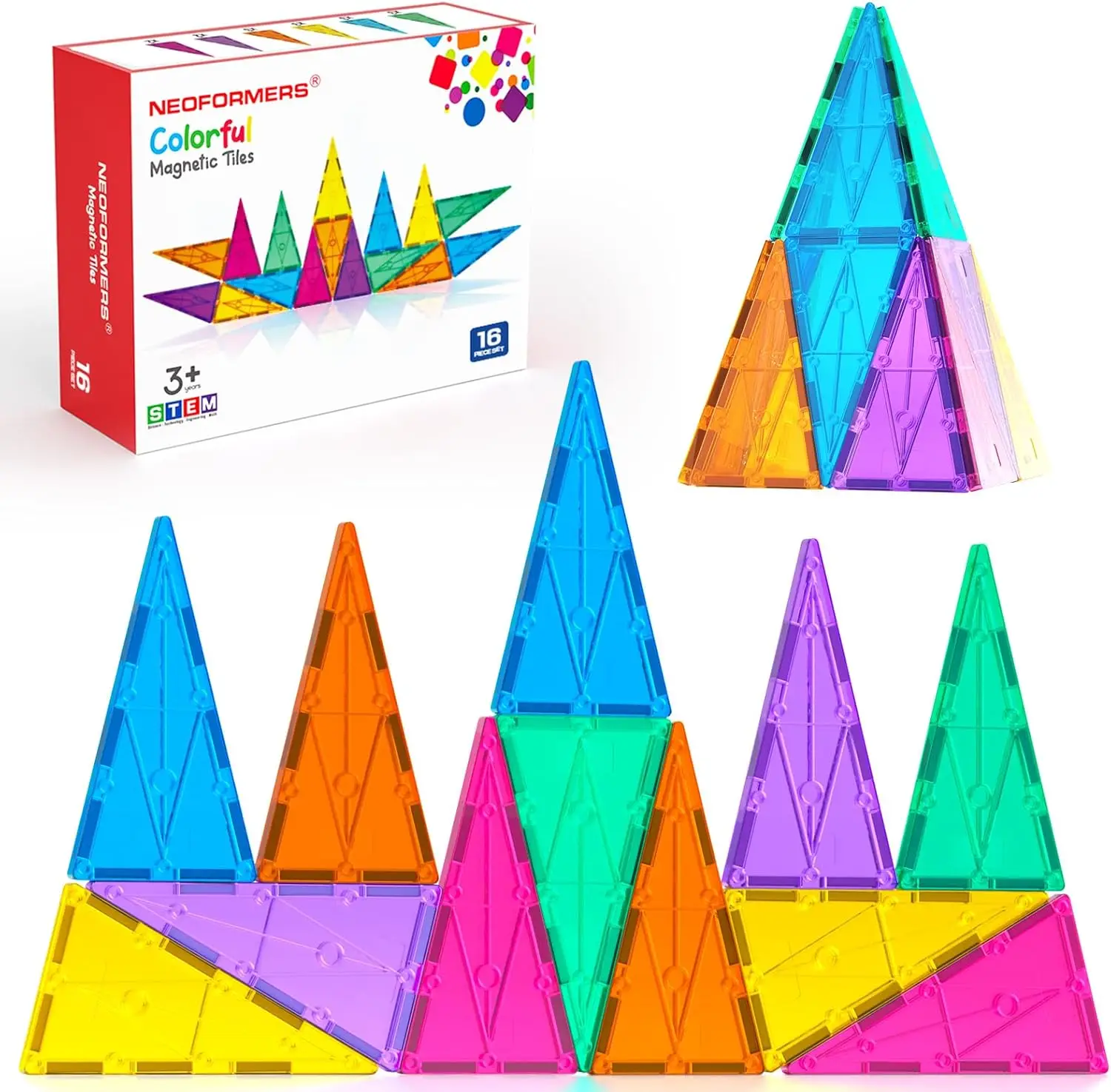 Набор строительных блоков из магнитной плитки: 16 шт. Isosceles Triangle Expansion Pack, строительные блоки, стартовый набор для детей Ag
Набор строительных блоков из магнитной плитки: 16 шт. Isosceles Triangle Expansion Pack, строительные блоки, стартовый набор для детей Ag