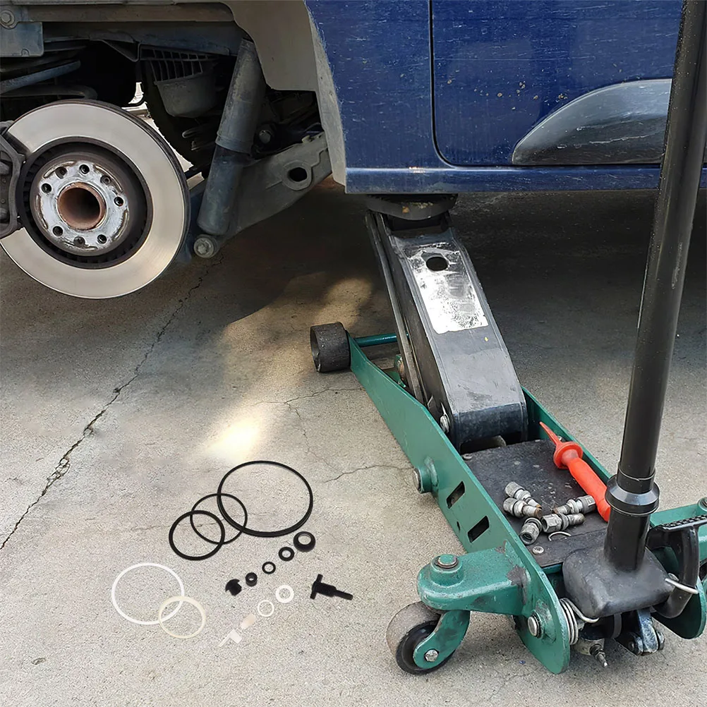 16Pcs Floor Jack Repair Kit Pump Plunger Seals Hydraulic Jack Seal Kit Car Repair Tool Oil Seal O Ring Accessories for Hydraulic
16Pcs Floor Jack Repair Kit Pump Plunger Seals Hydraulic Jack Seal Kit Car Repair Tool Oil Seal O Ring Accessories for Hydraulic