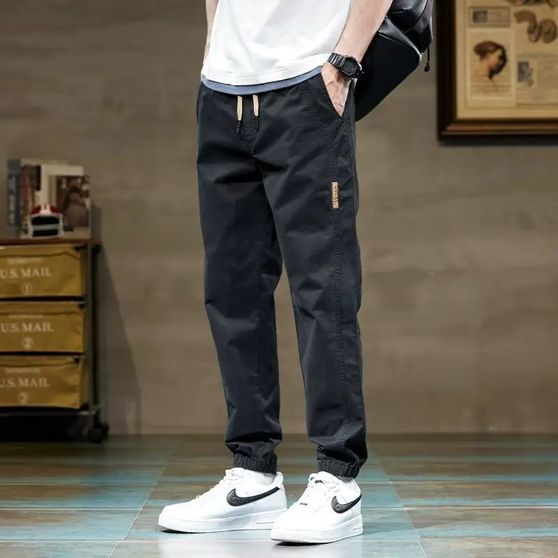 Men's Sports Ice Silk Drawstring Slim Fit Cargo Pants Casual High Quality Classic Jogger Sweatpant
Men's Sports Ice Silk Drawstring Slim Fit Cargo Pants Casual High Quality Classic Jogger Sweatpant