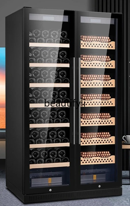 Compressor Cigar Cabinet Constant Temperature Wine Cabinet Ice Bar Household Commercial Large Capacity Refrigerator
Compressor Cigar Cabinet Constant Temperature Wine Cabinet Ice Bar Household Commercial Large Capacity Refrigerator