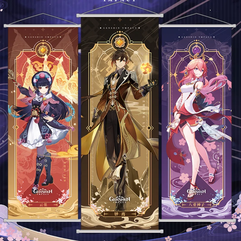 Genshin Impact Satin Cloth Painting Keli 25-70Cm Painting Anime Exhibition Props Keqing Picture Carnival Cosplay Party Props
Genshin Impact Satin Cloth Painting Keli 25-70Cm Painting Anime Exhibition Props Keqing Picture Carnival Cosplay Party Props