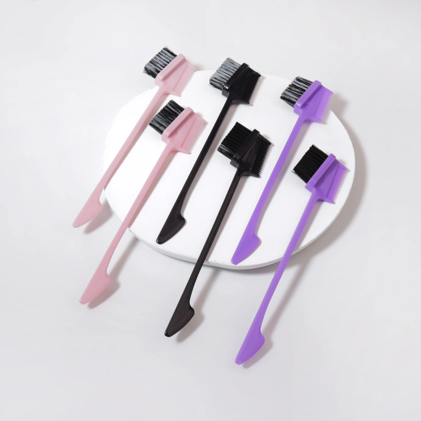 Щетка для бровей и расческа для ресниц, 2/6 шт., расческа, используемая для разделирования, ухода за бровями и формирования бровей, специально для париков из настоящих волос
Щетка для бровей и расческа для ресниц, 2/6 шт., расческа, используемая для разделирования, ухода за бровями и формирования бровей, специально для париков из настоящих волос