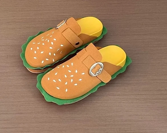 Hot Sale Women Slippers Funny Hamburger Shoes Platform Clogs Mules Outdoor Beach Sandals Female Casual Indoor Home Slides Loafer
Hot Sale Women Slippers Funny Hamburger Shoes Platform Clogs Mules Outdoor Beach Sandals Female Casual Indoor Home Slides Loafer