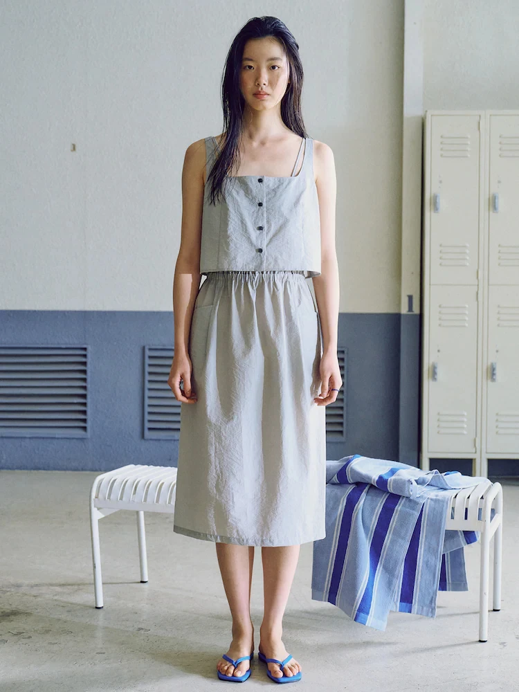 Authentic Noxiao La Brand Summer 2026 Short Sleeve Shirt Dress Korean Style Straight Cut Cotton Blend Drawstring Detail
Authentic Noxiao La Brand Summer 2026 Short Sleeve Shirt Dress Korean Style Straight Cut Cotton Blend Drawstring Detail