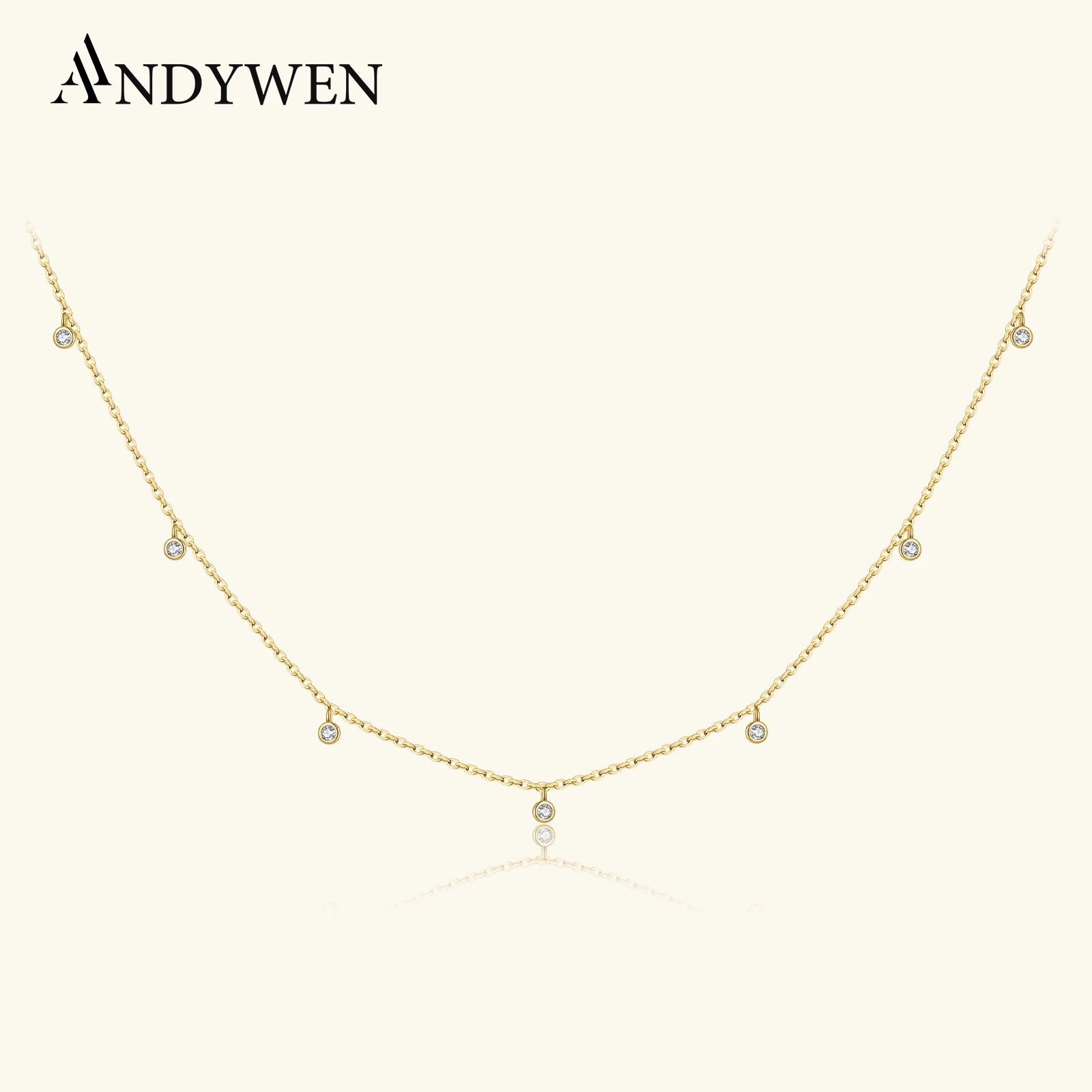 ANDYWEN 925 Sterling Silver Gold Zircon CZ Charm Chocker Women Line Long Chain Necklace 2021 Women Rock Punk Luxury Jewelry
ANDYWEN 925 Sterling Silver Gold Zircon CZ Charm Chocker Women Line Long Chain Necklace 2021 Women Rock Punk Luxury Jewelry