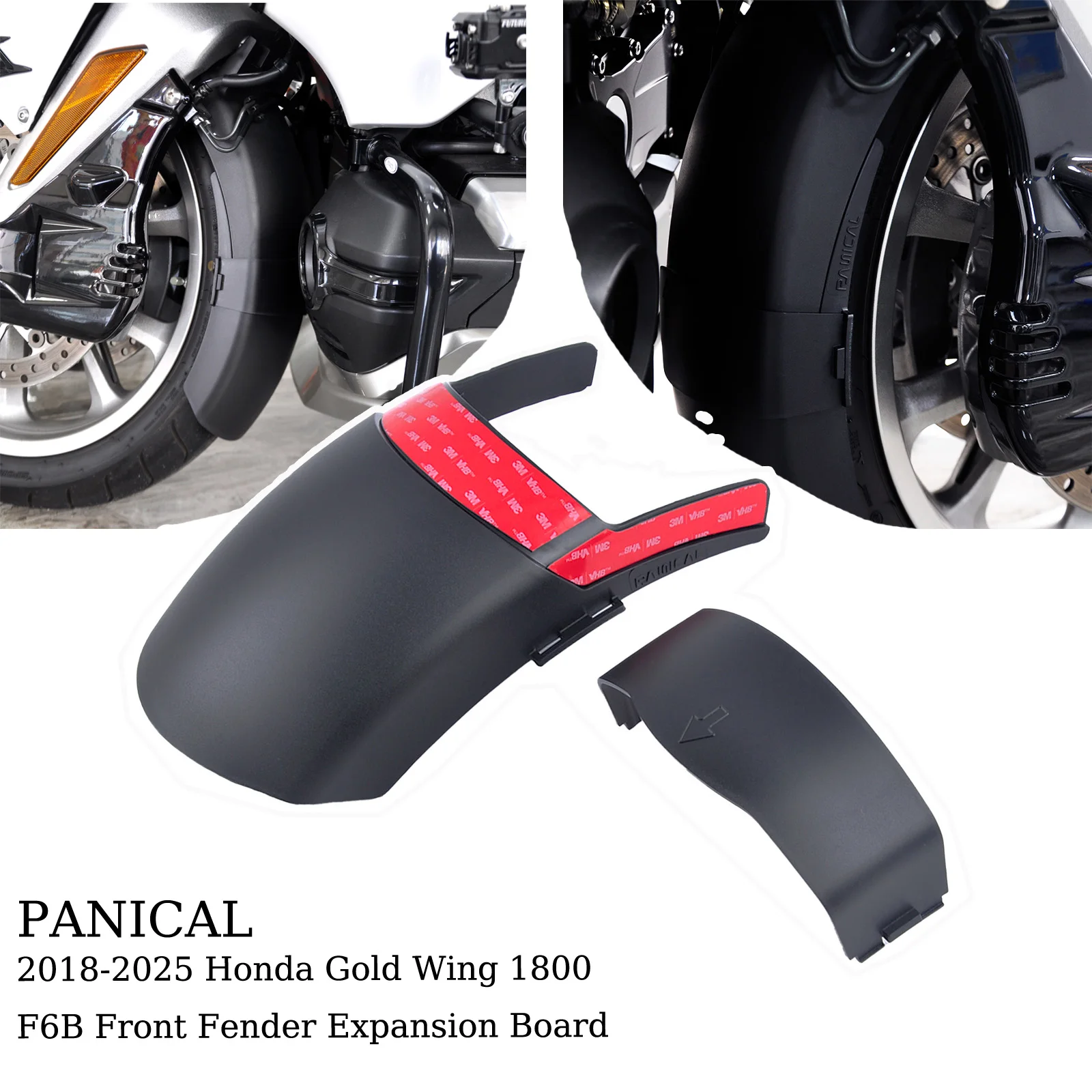 PANICAL GOLDWING for Honda GoldWing GL1800 F6B Motorcycle Front Fender Protection Board Dust Cover Fender Extension Board
PANICAL GOLDWING for Honda GoldWing GL1800 F6B Motorcycle Front Fender Protection Board Dust Cover Fender Extension Board