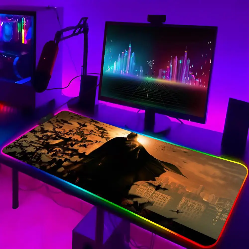 Коврик для мыши с Бэтменами, игровой коврик для мыши с RGB-подсветкой, клавиатура Valorant, геймерская девушка, коврик для ноутбука Xxl, настольные коврики, настольная панель
Коврик для мыши с Бэтменами, игровой коврик для мыши с RGB-подсветкой, клавиатура Valorant, геймерская девушка, коврик для ноутбука Xxl, настольные коврики, настольная панель