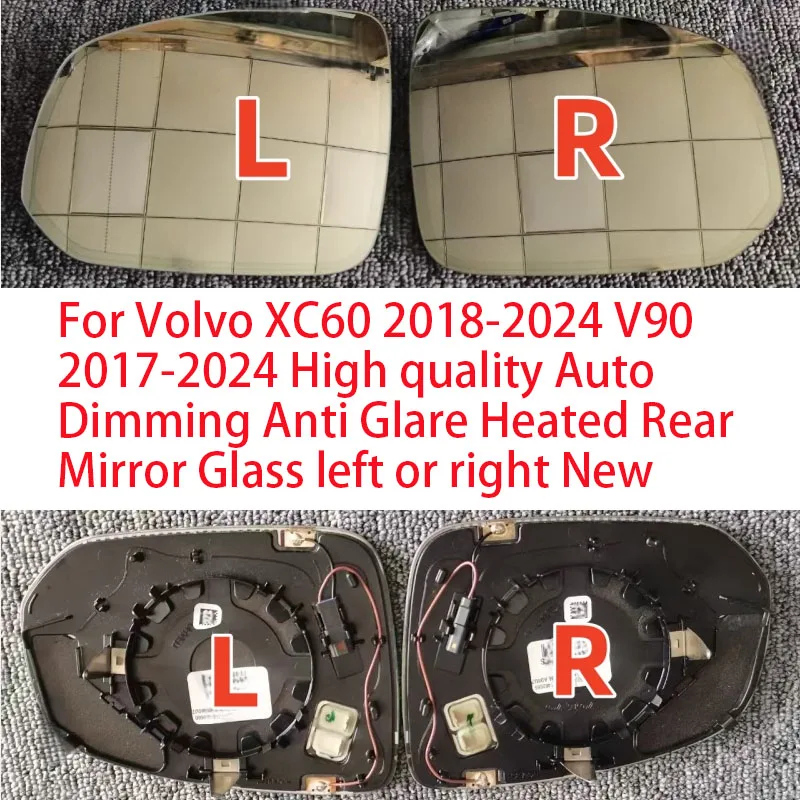 For Volvo XC60 2018-2024 V90 2017-2024 High quality Auto Dimming Anti Glare Heated Rear Mirror Glass left or right New
For Volvo XC60 2018-2024 V90 2017-2024 High quality Auto Dimming Anti Glare Heated Rear Mirror Glass left or right New
