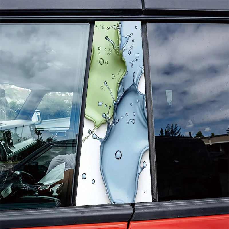 2 шт. наклеек на центральные стойки автомобиля, защитная пленка с эффектом жидкого бисера, устойчивая к царапинам.
2 шт. наклеек на центральные стойки автомобиля, защитная пленка с эффектом жидкого бисера, устойчивая к царапинам.