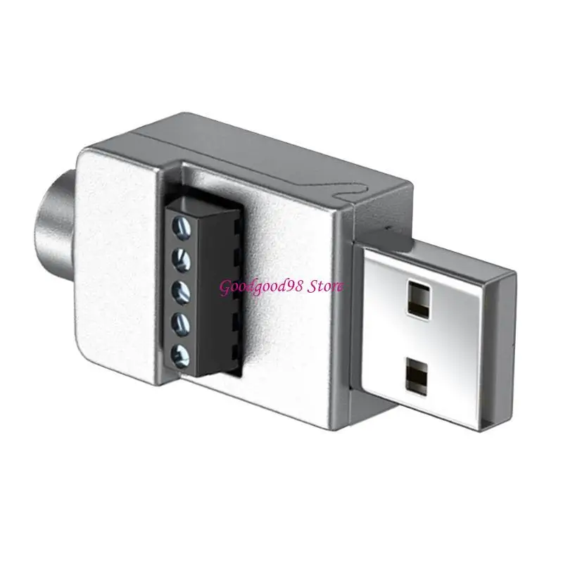 USB 2.0 Male Terminal Block Data Connector USB Screw Terminal Board Connector W8EC
USB 2.0 Male Terminal Block Data Connector USB Screw Terminal Board Connector W8EC