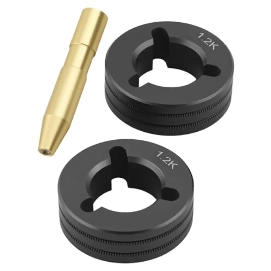 2 Pcs Drive Roll 1.2mm- 0.045" Fit for Miller Millermatic Welder 200 210 212 250 251 252 Models VK Groove Replacement 132957
2 Pcs Drive Roll 1.2mm- 0.045" Fit for Miller Millermatic Welder 200 210 212 250 251 252 Models VK Groove Replacement 132957