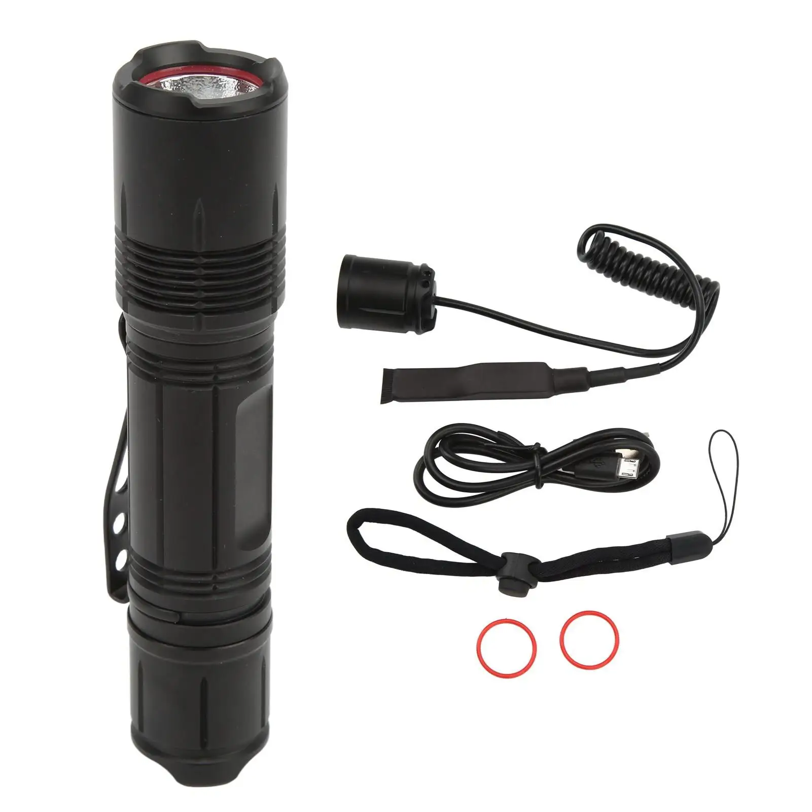 Ultra Bright 1100LM Waterproof Flashlight - Durable Aluminum Alloy Torch with Indicator Light for hiking & Outdoor Use
Ultra Bright 1100LM Waterproof Flashlight - Durable Aluminum Alloy Torch with Indicator Light for hiking & Outdoor Use