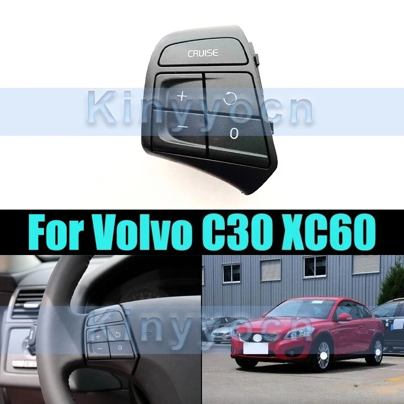 Кнопка регулировки громкости звука на колесах для Volvo C30 XC60, рулевой круиз, голосовой переключатель громкости
Кнопка регулировки громкости звука на колесах для Volvo C30 XC60, рулевой круиз, голосовой переключатель громкости