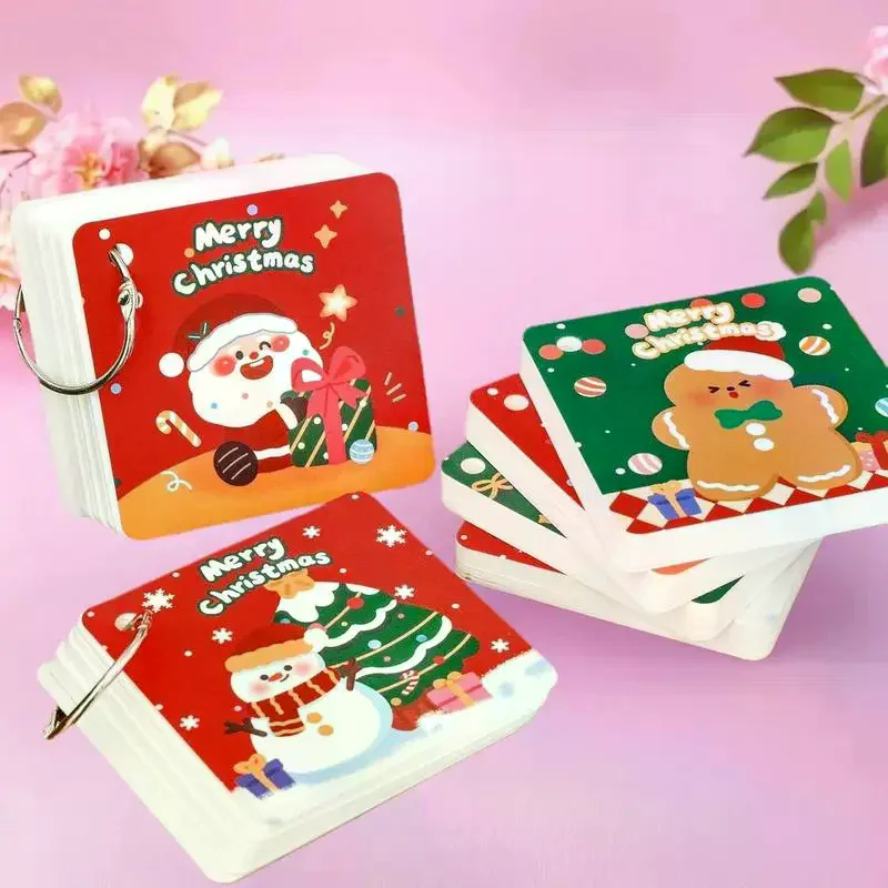 1/4Pcs Christmas Loose-leaf Notebook Cartoon Santa Claus Snowman Elk Mini Portable Notepad Student Stationery Prizes Gift
1/4Pcs Christmas Loose-leaf Notebook Cartoon Santa Claus Snowman Elk Mini Portable Notepad Student Stationery Prizes Gift