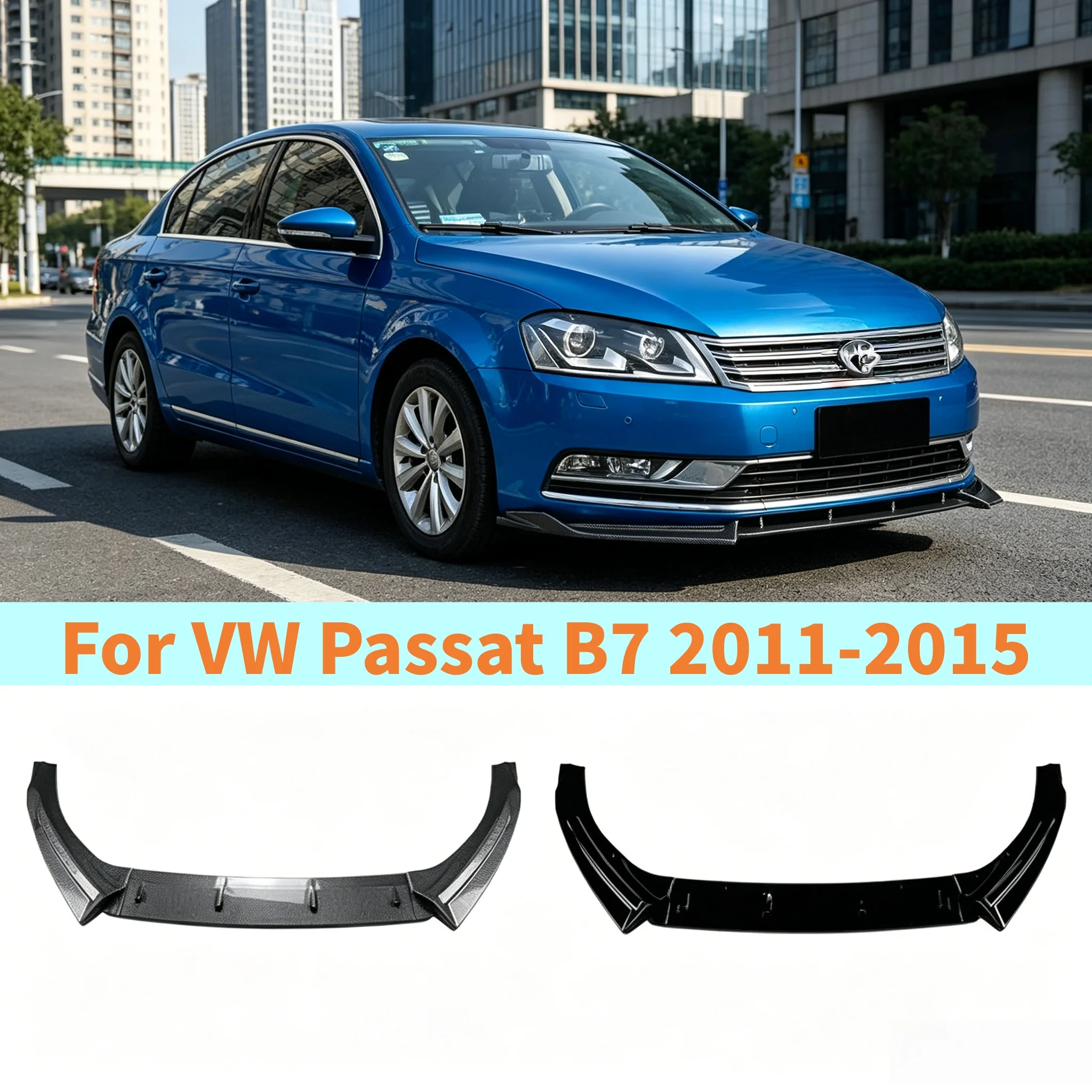For VW Passat B7 2011 2012 2013 2014 2015 Car Bumper Lip Splitter Standard Version Glossy Black/Carbon Look Body Kit ABS
For VW Passat B7 2011 2012 2013 2014 2015 Car Bumper Lip Splitter Standard Version Glossy Black/Carbon Look Body Kit ABS