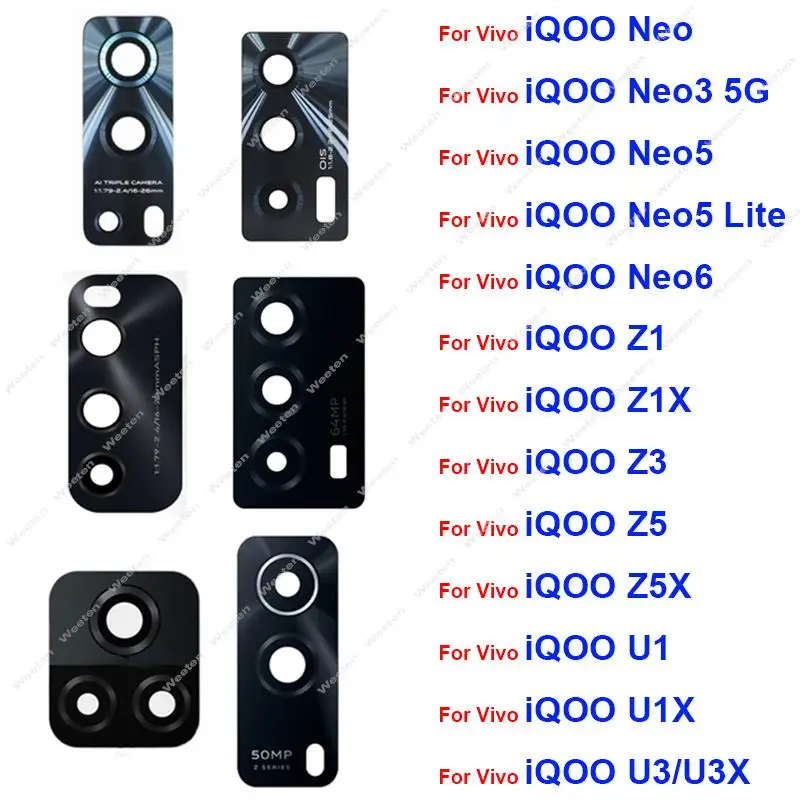 Rear Camera Lens Glass For iQOO Neo 3 Neo 5 Lite Neo 6 6Se Z1 Z1X Z3 Z5 Z5X U1 U1X U3 U3X Back Camera Lens Glass with Sticker
Rear Camera Lens Glass For iQOO Neo 3 Neo 5 Lite Neo 6 6Se Z1 Z1X Z3 Z5 Z5X U1 U1X U3 U3X Back Camera Lens Glass with Sticker