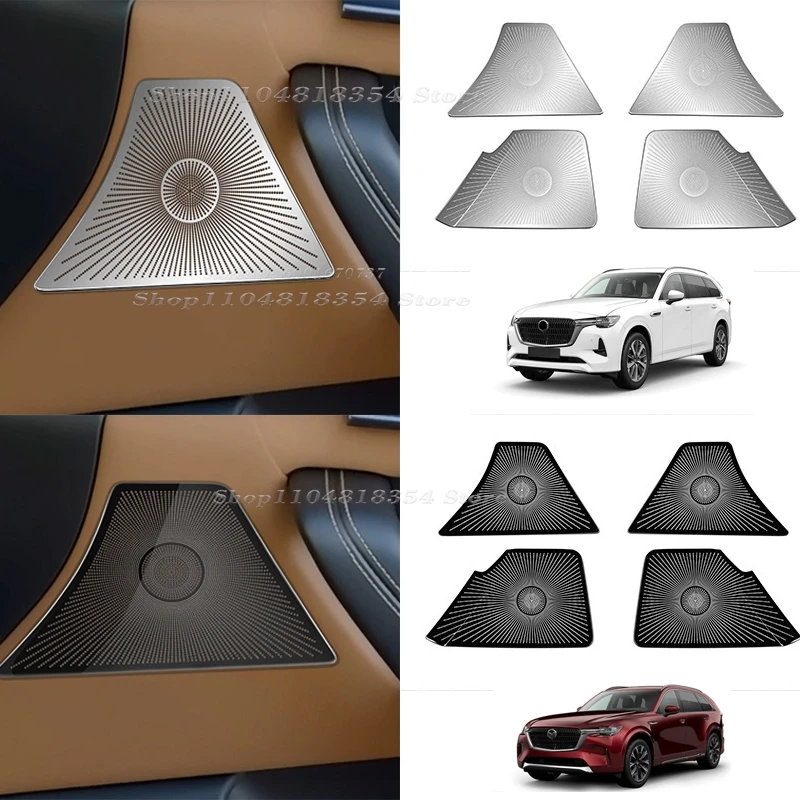 For Mazda CX-80 CX80 CX90 CX-90 2024 2025 Car Loudspeaker Cover Interior Door Speaker Trim Sound Decorating Molding Accessories
For Mazda CX-80 CX80 CX90 CX-90 2024 2025 Car Loudspeaker Cover Interior Door Speaker Trim Sound Decorating Molding Accessories