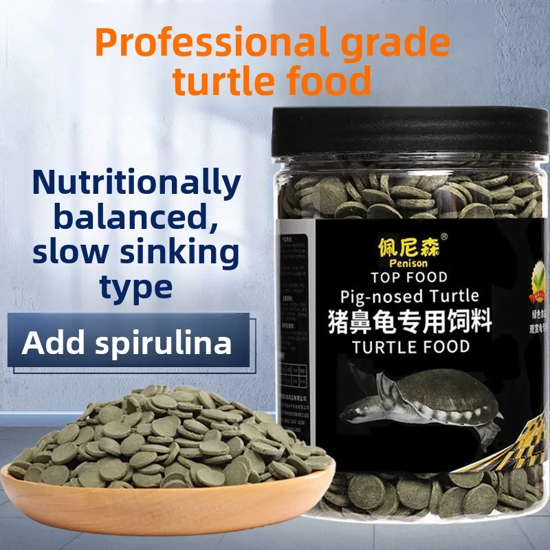 PENISON Fly River Turtle & Aquatic Turtle Food - High Calcium Sinking Pellets for Pig-Nosed & Razor-Back Musk Turtles
PENISON Fly River Turtle & Aquatic Turtle Food - High Calcium Sinking Pellets for Pig-Nosed & Razor-Back Musk Turtles