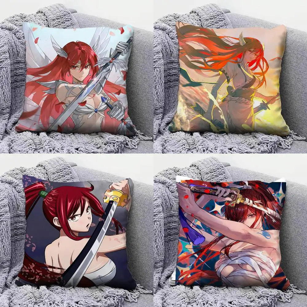 Manga Erza Scarlet Fairy Tail Pillow Covers, Home Sofa Cushion Covers and Aecorative Custom
Manga Erza Scarlet Fairy Tail Pillow Covers, Home Sofa Cushion Covers and Aecorative Custom