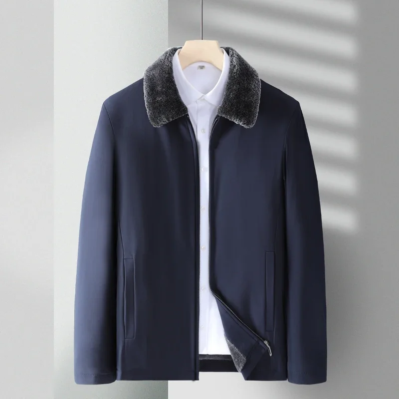 Lapel Cotton Parkas Comfortable Solid Color Men Clothing Windproof Zipper Outwear Fashion Casual Style Winter High Quality Hot
Lapel Cotton Parkas Comfortable Solid Color Men Clothing Windproof Zipper Outwear Fashion Casual Style Winter High Quality Hot