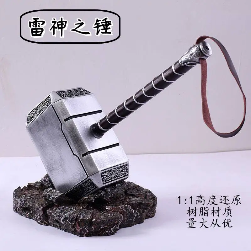 Marvel Avengers Thor Hammer Resin Prop Collectible Model Statue Desktop Decoration For Adult Movie Fans Collectors
Marvel Avengers Thor Hammer Resin Prop Collectible Model Statue Desktop Decoration For Adult Movie Fans Collectors