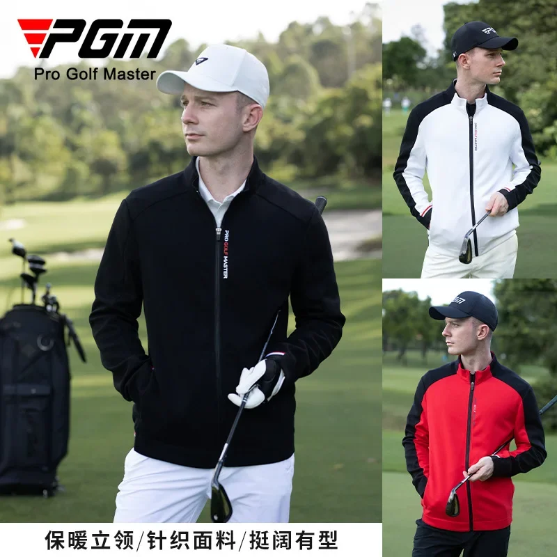 Новая одежда для гольфа PGM, мужская куртка из трикотажной спортивной ткани, теплая спортивная куртка с воротником-стойкой, спортивная куртка с цветовыми сочетаниями
Новая одежда для гольфа PGM, мужская куртка из трикотажной спортивной ткани, теплая спортивная куртка с воротником-стойкой, спортивная куртка с цветовыми сочетаниями